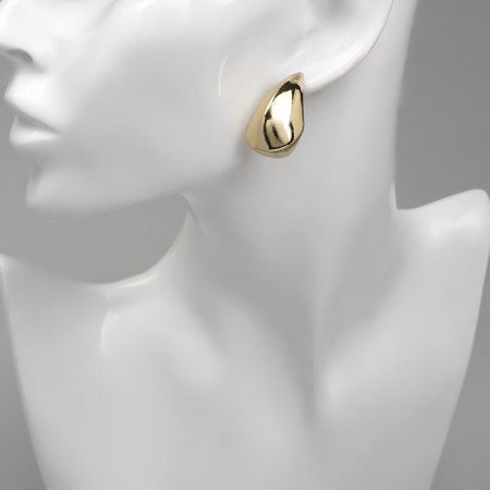 Earrings Metal "Bohemia" drop, color gold-3