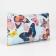 Cosmetic bag with lightning, blue/multi -colored color