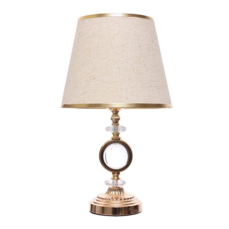 Board lamp with backlight "Rundy" E27 40W gold 24x24x41 cm-5
