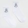 Women's socks minku "with love" color white, size 36-37 (23 cm)