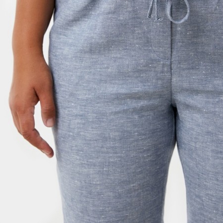 Women's pants Mist Plus-Size, size 56, blue color-3