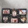 Photo frame plastic in 6 photos 10x15, 10x10 cm "curls" silver 31.5x53 cm