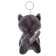 Soft toy "Cat with a butterfly", on a key fob, 10 cm, Mix color