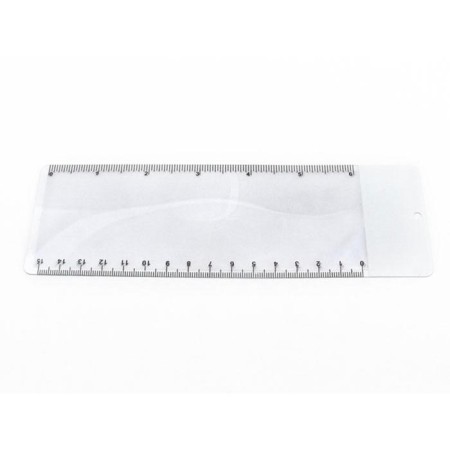 Frelene lens, size 190 × 65 mm, plastic, 3x increase