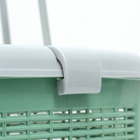 Basket 47x36x27.5 cm, olive-4