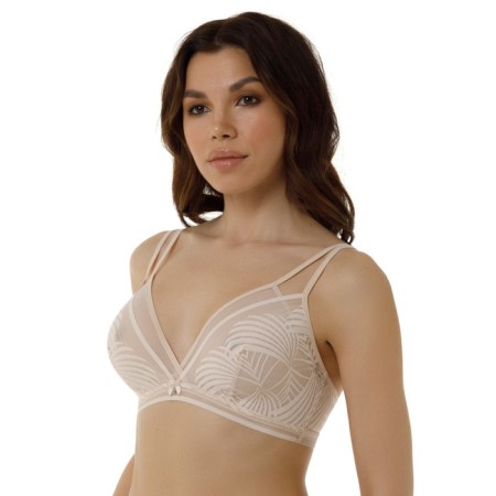 Women's bras of Lengy, size 70a, color silver peony shadow-1