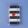 Airman - Organizer "Week", English letters, 19.5 × 11 × 2.5 cm, 7 removable sections, black/white color