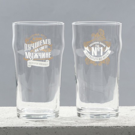 A gift set of beer glasses "can do anything"-2