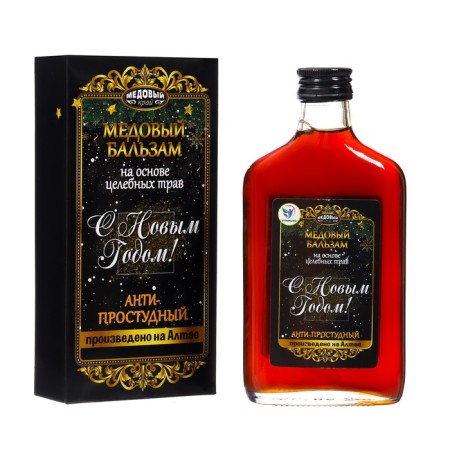 New Year. New Year's honey balm Altai Anti-Prostude, 250 ml-1