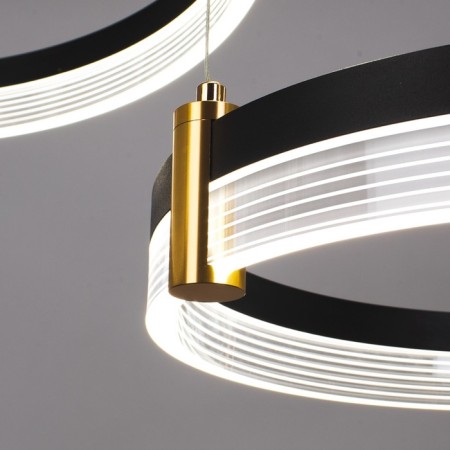 Mercury 6 cm chandelier, D 148 cm, 1x226W LED-2