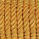 Cord twisted, d = 10 mm, 9 ± 1 m, gold color