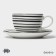 Tea couple Porcelain Magistro Hypnose, 230 ml mug, saucer 15.5 cm