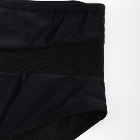 Female Separate swimsuit with minku inserts color black, size 46-8