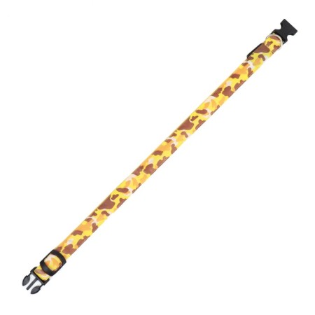 Collar with Militari's backlight 3 glow modes size XL, Osh 60-70 x 2.5 cm yellow-6