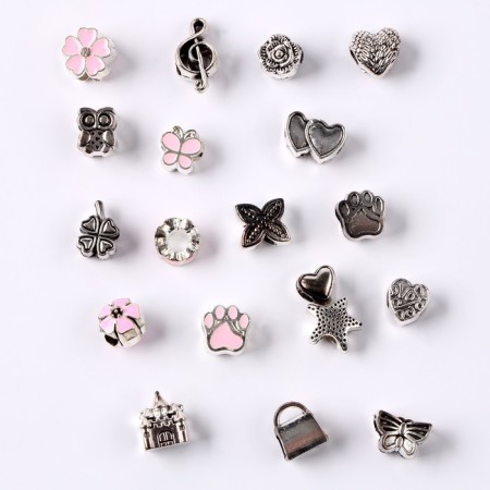 Set for creating children's jewelry in the box "Pink tenderness"-10