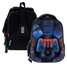 Frame backpack 38 x 29 x 15 cm, 3D effect, Hatber Ergonomic Light 