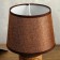 Table lamp 08938/1 E14 40W coffee 17x17x30 cm Risalux
