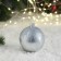 Christmas ball D-8 cm "Kiss under the umbrella" mix