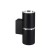 Wall lamp with a change of lamp Ambrella Light, Wall, FW2477, GU10, black color, chrome