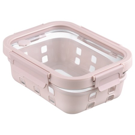 Container for baking, storage and carrying of products in the cover Smart Solutions, 1050 ml, pink color