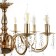 Caus "Maldiva" 10he14 40W gold 62x62x32-82cm Bayerlux