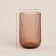 A set of glass glass SL Home "Modern", 400 ml, 8 × 13 cm, pink color