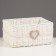 Stelly Paper basket "Serechko", 30x23x15 cm, white