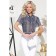 Roxanne blouse, size 46