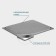 Gastrootiness 2/1 of stainless steel, 20 mm, 65.4 × 53.3 × 2 cm, thickness 0.8 mm