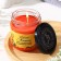 Natural eco candle "Ripe Mandarin", orange, 7x7.5 cm, 14 hours