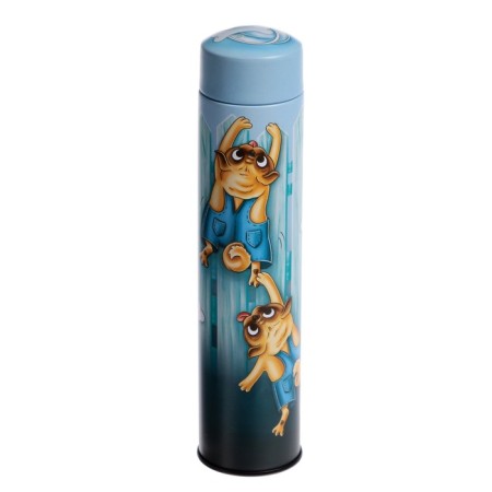 Metal Punal Metallic Puncture 47 x 195 mm, Phoenix "Pugs on the fence"