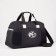Sports bag, lightning department, 5 outer pockets, long belt, black color