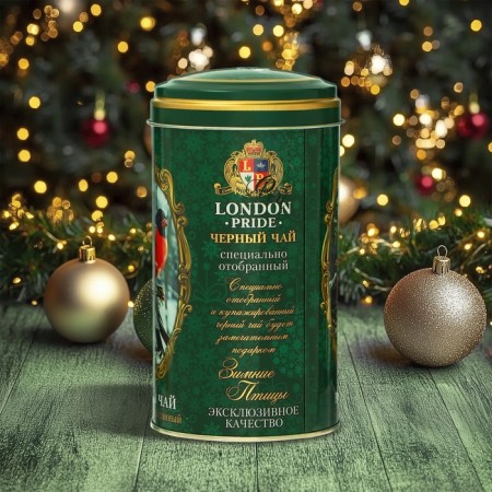 Black tea "London Pride. New Year's collection", with a taste of mint, 100 g-2