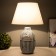 Table lamp 16311/1GR E27 40W gray 27x27x44 cm Risalux