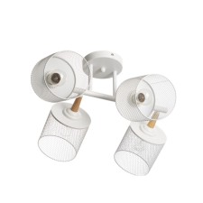 Rinas chandelier 4he27 40w is white 48x42x32 cm