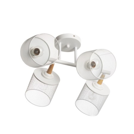 Rinas chandelier 4he27 40w is white 48x42x32 cm