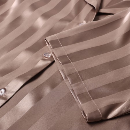 Female set (shirt, trousers) KAFTAN SILK "strip" size 48-50, powder-9