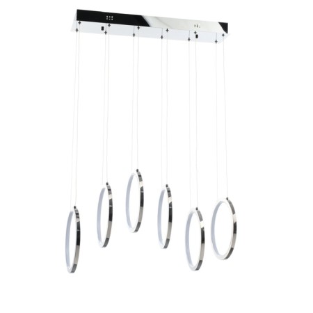 Lamp with DDD "Lorein" LED 60W 3000-6000K black chrome 55.5x25x25-125 cm-5