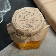 Ginger jam with orange and lemon, 100 ml