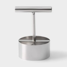 Knife for removing the core Steel, d = 5 cm, chrome color