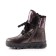 Boots, bronze color, size 34