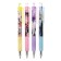 Automatic gel handle Calligrata, 0.5mm, blue rod, anime case ", barcode on a thing, mix