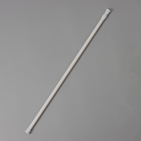 Universal cornice, sliding 70-120 cm, white color-5