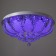 Chandelier 55722/600 CR chrome 8x40W E14 LED-RBP PDU 60x60x27cm