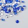 Decor for creativity in the bottle "Rhinestones. Bright blue" set 250 pcs d = 0.6 cm 4x3x3 cm