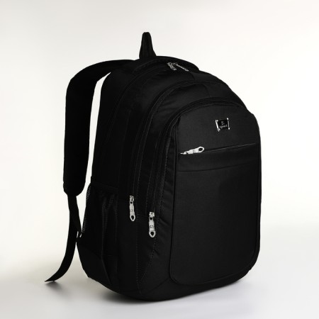 Youth backpack on lightning, 5 pockets, black color-2