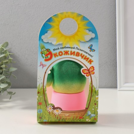 Growing gift Eco -Zhizhivchik "Cactus in a pot" Pink-5