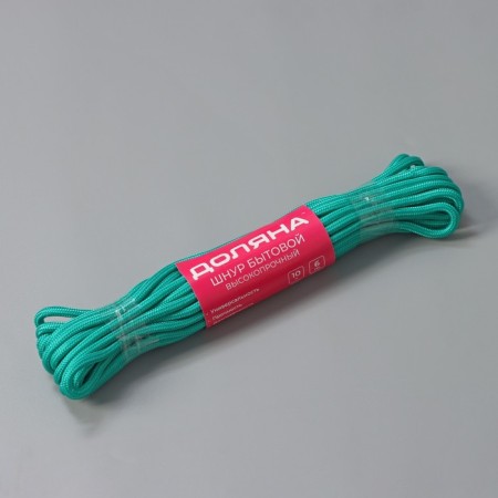 High -resistant share cord, d = 6 mm, 10 m, color mix-7