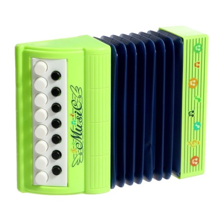 Musical toy A accordion "Musical Explosion", 13 keys, works on batteries, MIX color-6