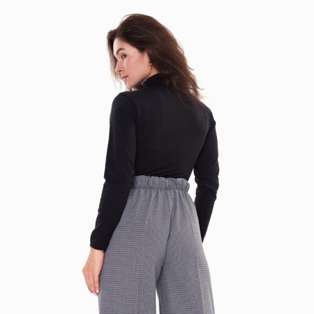 Female jumper, black color, size 46-3
